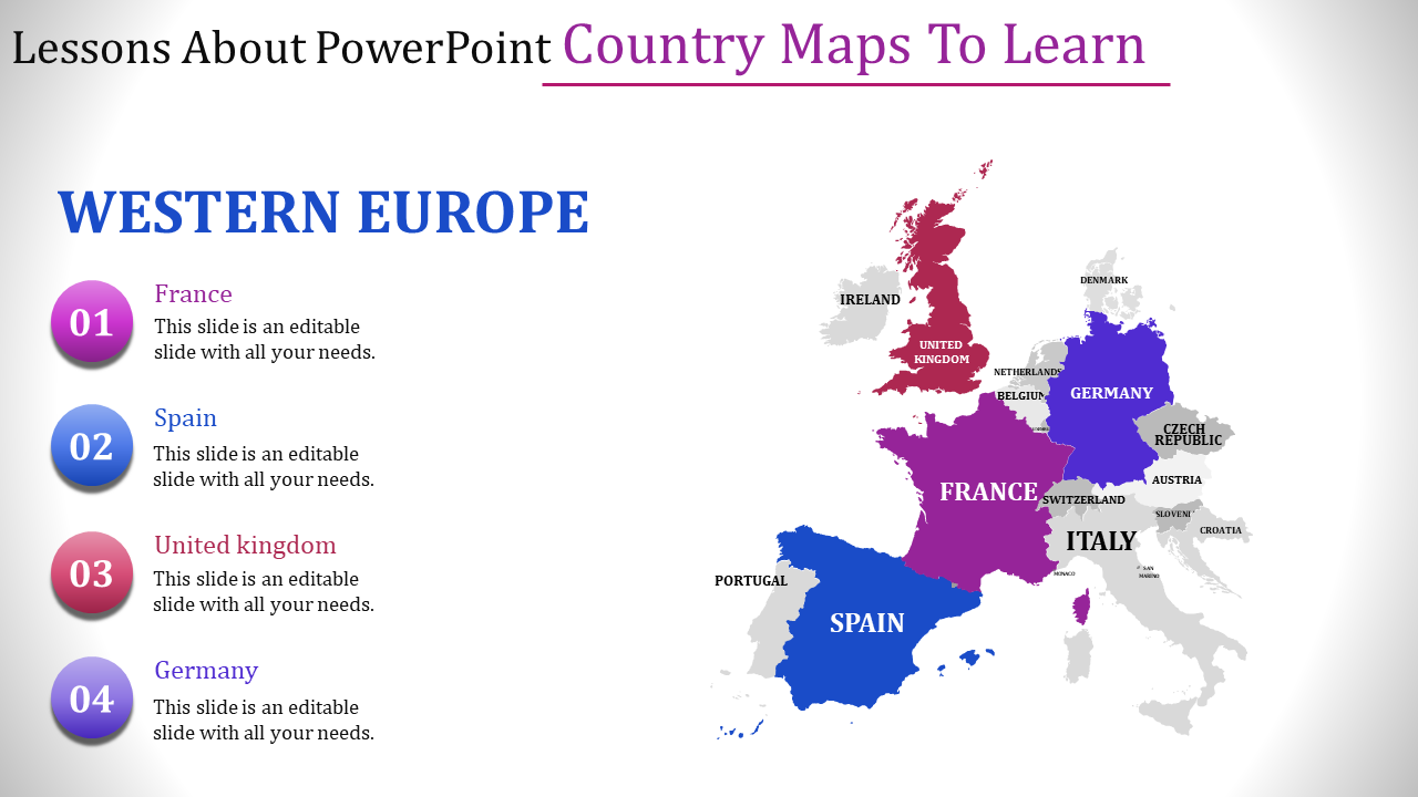 powerpoint country maps-Lessons About Powerpoint Country Maps To Learn